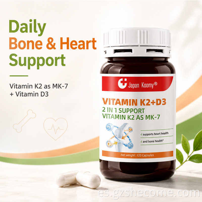 Vitamin K2 D3 Mk7 Capsules10